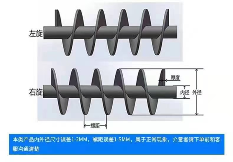 四平市不锈钢螺旋叶片无轴螺旋输送机 - 推荐
